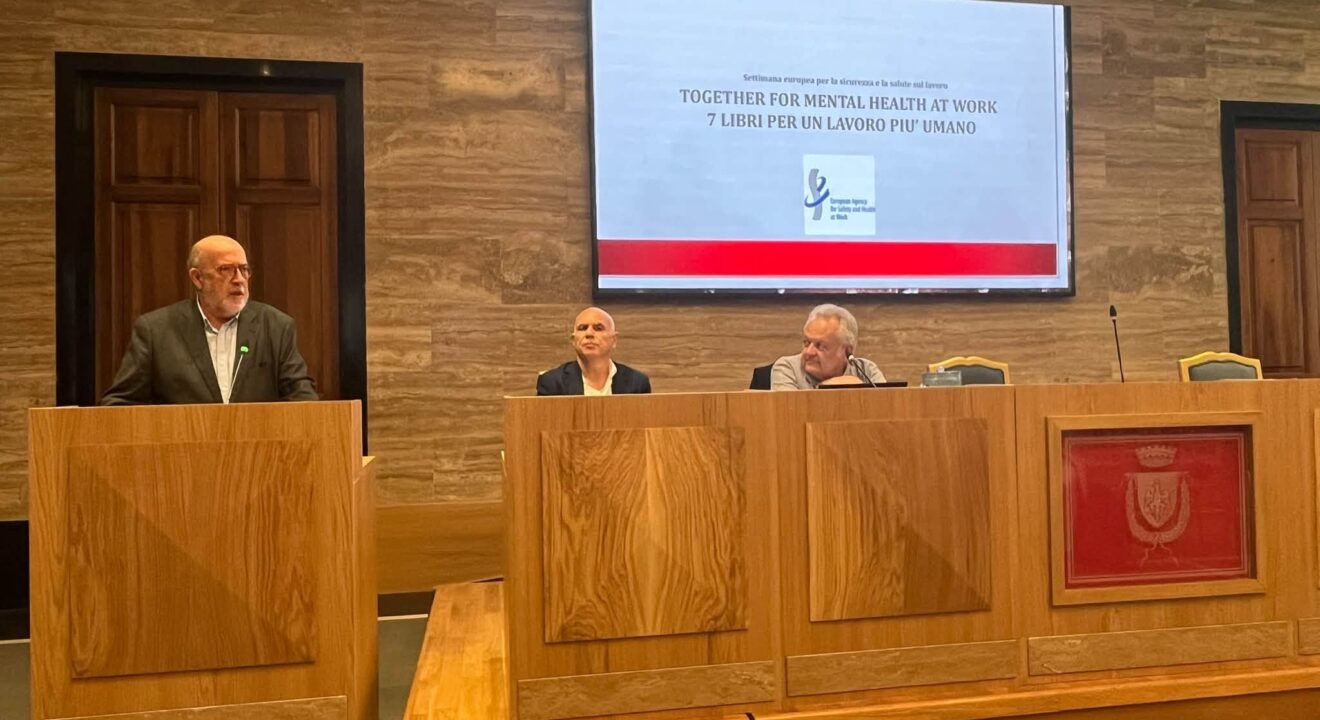 Together for Mental Health at Work – Convegno a Roma - Edizioni Palinsesto Relatori al convegno Together for Mental Health at Work, promosso da Edizioni Palinsesto e S3 Opus a Palazzo Valentini, Roma.